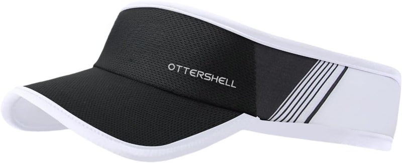 OTTERSHELL Store Cooling Sports Sun Visor Hat for Men & Women，Lightweight, Stretchy Packable Running Visor-for Golf, Tennis, Hiking - Image 1